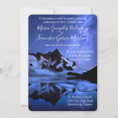 Invitacion de Boda Noche Estrellada en la Montaña Einladung (Vorderseite)
