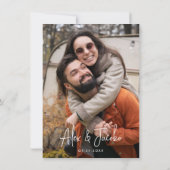 Invitación de Boda Retro Setentera Rosa y Rojo Einladung (Rückseite)