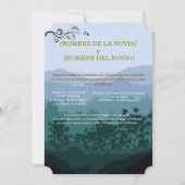 Invitación de Boda Rústica Elegante Einladung (Vorderseite)