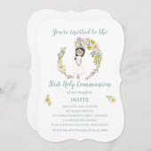 Invitación de Comunión MAITE Einladung (Vorne/Hinten)