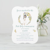 Invitación de Comunión MAITE Einladung (Stehend Vorderseite)