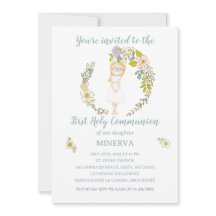 Invitación de Comunión MINERVA