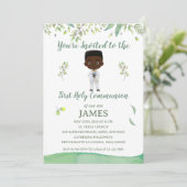 Invitación de Comunión modelo JAMES Einladung (Stehend Vorderseite)