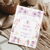Invitación de cumpleaños de hadas Invitation Einladung