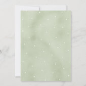 Invitación de cumpleaños de Wild One Woodland Einladung (Rückseite)