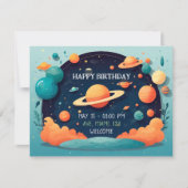 Invitación de cumpleaños personalizada einladung (Vorderseite)
