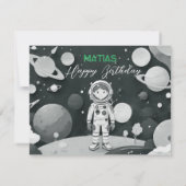 Invitación de cumpleaños personalizada einladung (Rückseite)