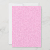 Invitacion de Graduacion Einladung (Rückseite)