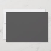 Invitación de posgrado de tipografía moderna (Rückseite)