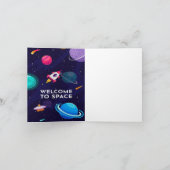 Invitación de primer cumpleaños de un niño  einladung (Innenseite)