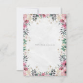 Invitación de Quinceñera/Einladung/Hochzeit Einladung (Rückseite)