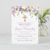 Invitación de Rosas para Einladung (Stehend Vorderseite)