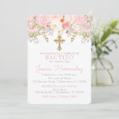 Invitación de Rosas para Einladung (Stehend Vorderseite)