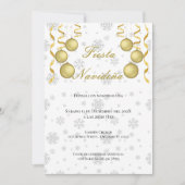 Invitación del partido navidades einladung (Vorderseite)