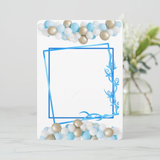 invitacion einladung (Stehend Vorderseite)