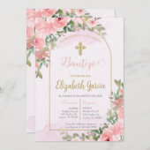 Invitación elegante para bautismo einladung (Vorne/Hinten)