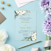 Invitación en Español para boda Acryleinladungen (In Situ (Hochzeit))