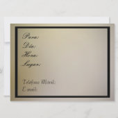 Invitación - Fiesta de Navidad Einladung (Rückseite)