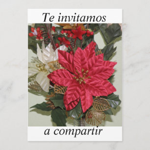 invitacion Fiesta de Navidad Einladung