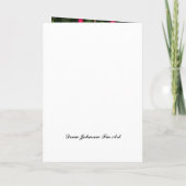 Invitación - Fiesta - Flores de Fucsias Einladung (Rückseite)