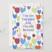 Invitación flores einladung (Vorderseite)