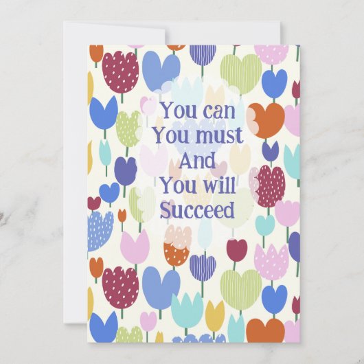 Invitación flores einladung (Vorderseite)