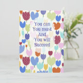 Invitación flores einladung (Stehend Vorderseite)