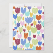 Invitación flores einladung (Rückseite)