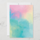 Invitación Let's get cool in the Pool birthday inv Einladung (Rückseite)