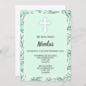 INVITACION NEUTRAL PARA EVENTO RELIGIOSO EINLADUNG (Vorne/Hinten)