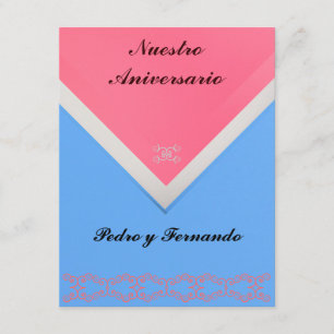 Invitación - Nuestro Aniversario Einladung
