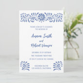 Invitación nupcial de Talavera Ankündigung (Stehend Vorderseite)