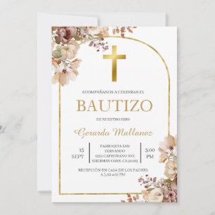 Invitación para bautismo einladung