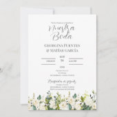 Invitación para Boda español Einladung (Vorderseite)