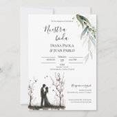 Invitación para Boda español Einladung (Vorderseite)