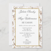 Invitación para boda ramo de flores einladung (Vorderseite)