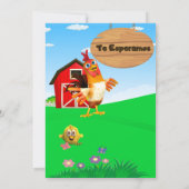 INVITACION PARA NIÑO "Bartolito' Einladung (Rückseite)