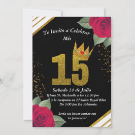 Invitacion para quinceañera  einladung