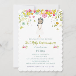 Invitación PETRA Primera Comunión Einladung