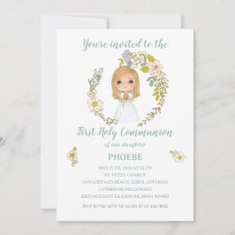 Invitación PHOEBE Primera Comunión Einladung