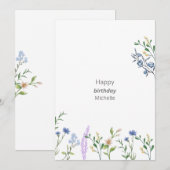 Invitación plana, Tamaño: 5" x 7", Papel: Mate, So Einladung (Vorne/Hinten)