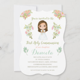 Invitación Primera Comunión DANIELA Einladung