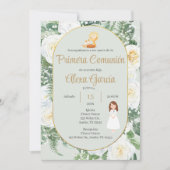 Invitación Primera Comunión Niña Einladung (Vorderseite)