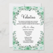 Invitación Quinceañera Einladung (Vorderseite)