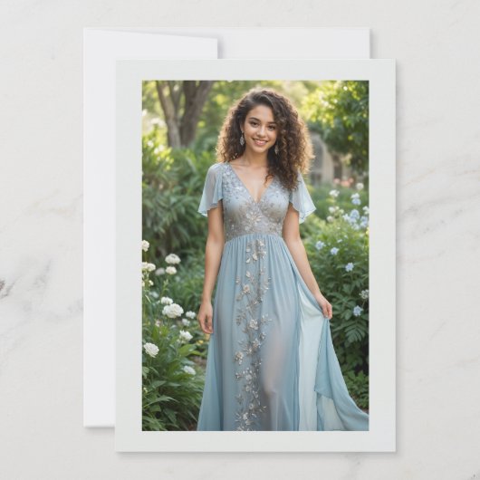 Invitación Spanish Quinceañera Romantic Eiffel Tow Einladung (Rückseite)