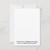 Invitación Sunset over a Mediterranean Harbour Einladung (Rückseite)