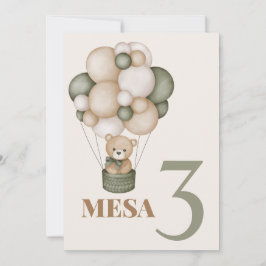 Invitación Teddy Bear Baby Shooting Boy Cartel de Einladung