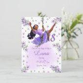 Invitación Template Isabella's Birthday Invitation Einladung (Stehend Vorderseite)