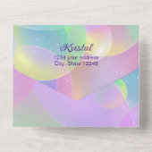 Invitación Todo En Uno - Cumpleaños - Editable All In One Einladung (Rückseite)