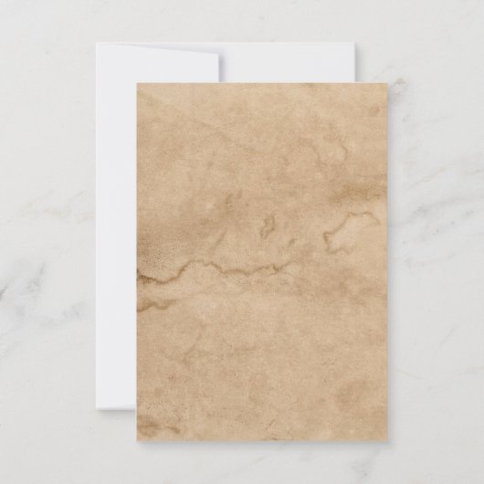 Invitación Wizard School Themed Birthday Party Inv Einladung (Rückseite)